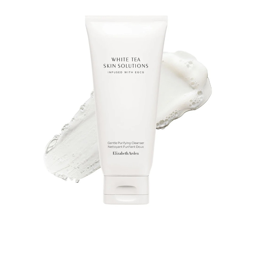 NIB WHITE TEA SKIN SOLUTIONS GENTLE PURIFYING CLEANSER BY ELIZABETH ARDEN - Picture 3 of 8